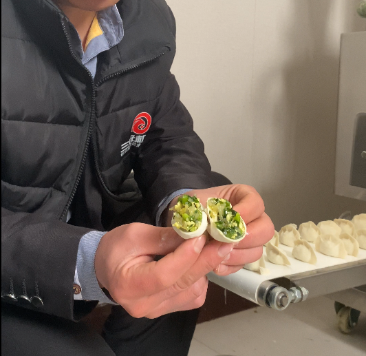 餃子機怎么包素餡餃子